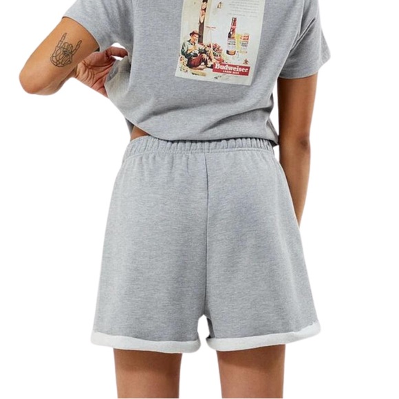 Budweiser By PacSun Vintage Rolled Sweat Shorts - Picture 2 of 5